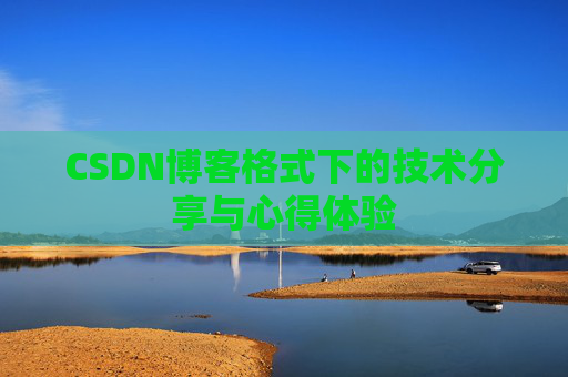 CSDN博客格式下的技术分享与心得体验